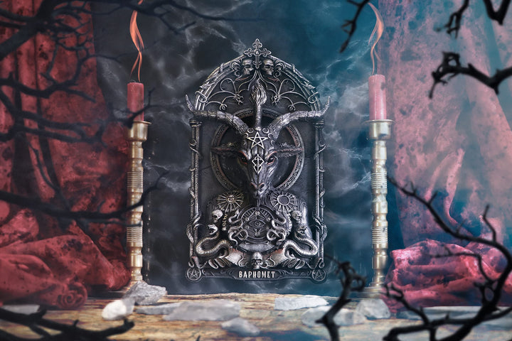 Exclusive Baphomets Invocation Wall Plaque 30.5cm