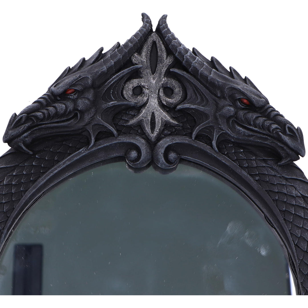 The Reflector Gothic Dragon Mirror 35.5cm