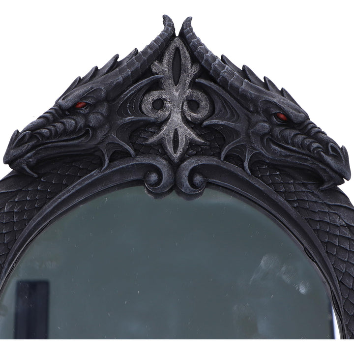 The Reflector Gothic Dragon Mirror 35.5cm