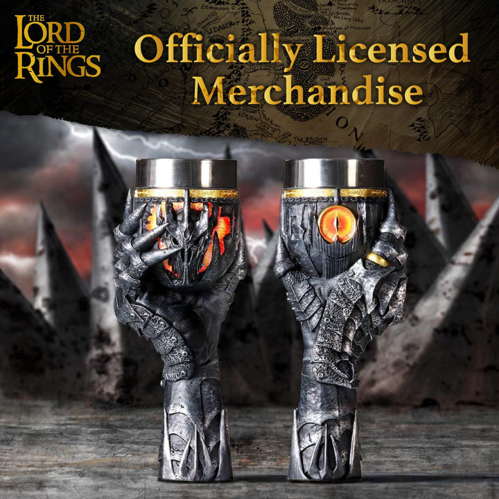 Lord of the Rings Sauron Goblet 22.5cm Officially Licensed