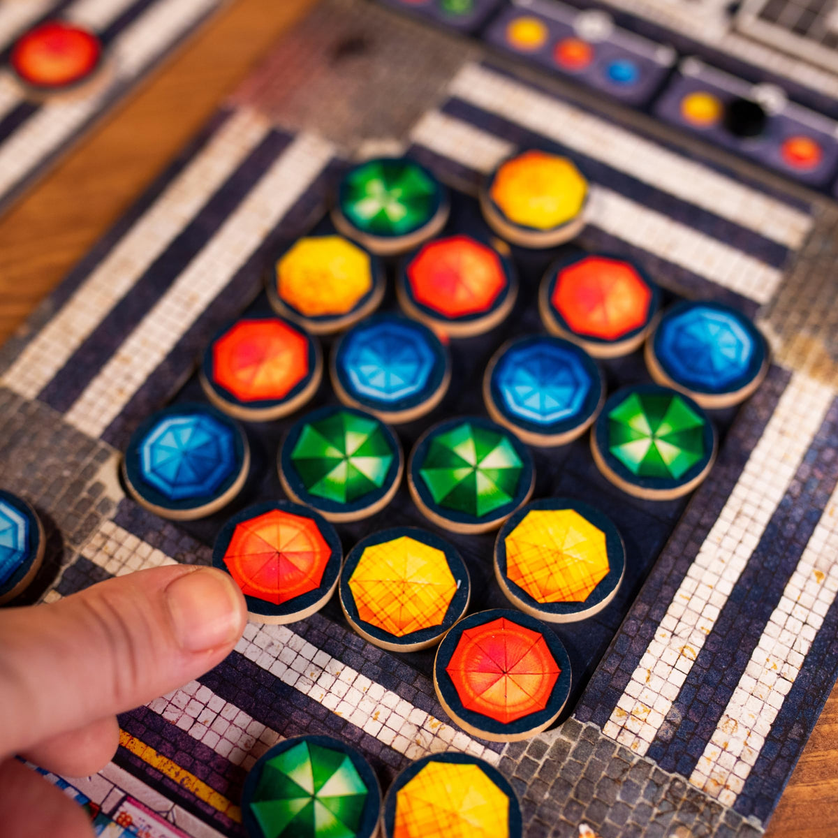 Pandasaurus Games Umbrella Board Game - A Vibrant New York City Strategy Game, Fun, Challenging Family Game for Kids & Adults, Ages 8+, 1-4 Players, 30 Min Playtime, Made by Pandasaurus Games 5