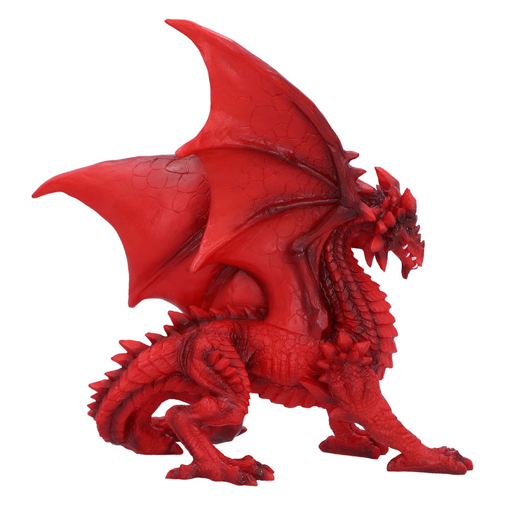 Tailong Red Dragon Figurine 21.5cm