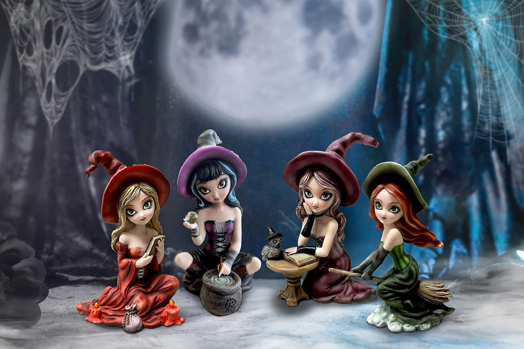 Agatha Witch Figurine 15cm