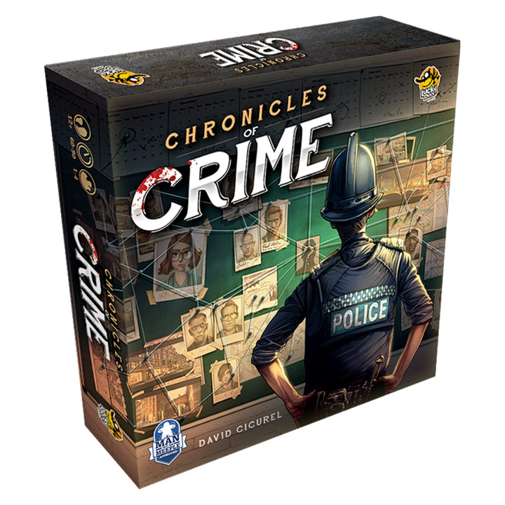 Chronicles of Crime Board Game Murder Mystery Criminal Investigation
