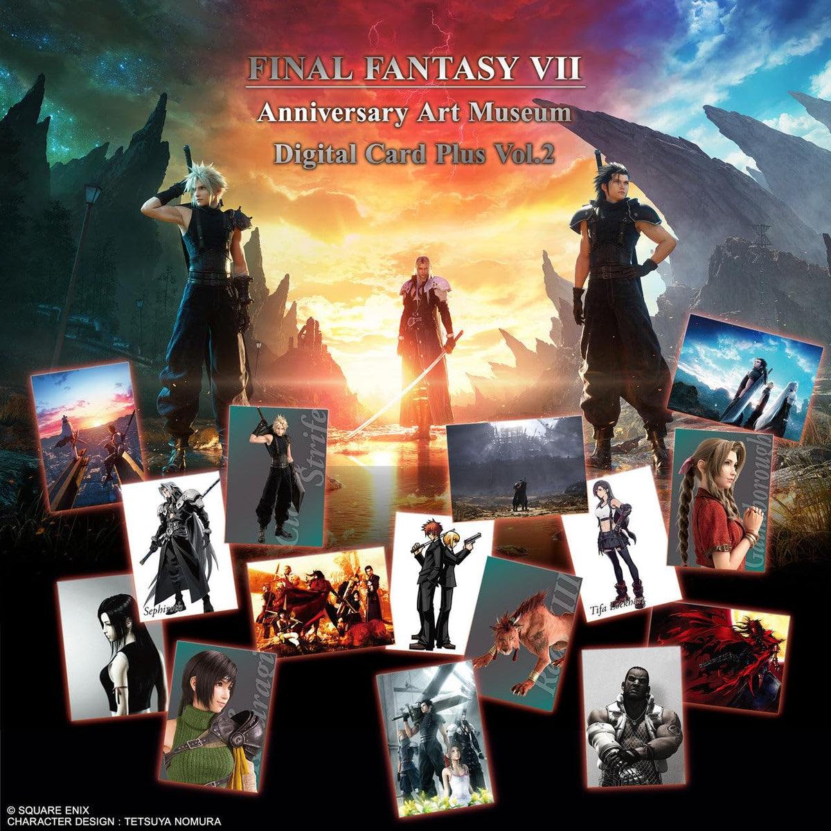 Final Fantasy VII TCG Anniversary Art Museum Digital Card Plus Vol. 2 présentoir boosters (20) *ANGLAIS* 1