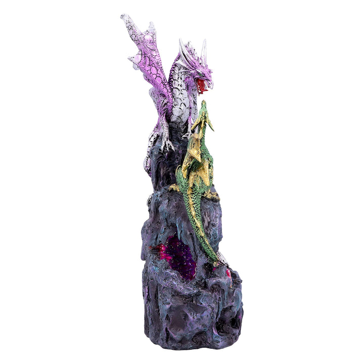 Creators Call Dragon and Dragonling Light Up Ornament 32.5cm