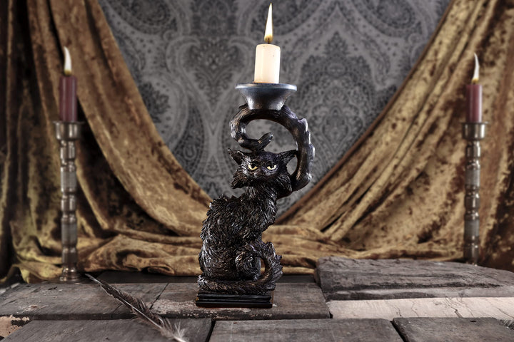 Witches Familiar Salem Candlestick Holder 20cm