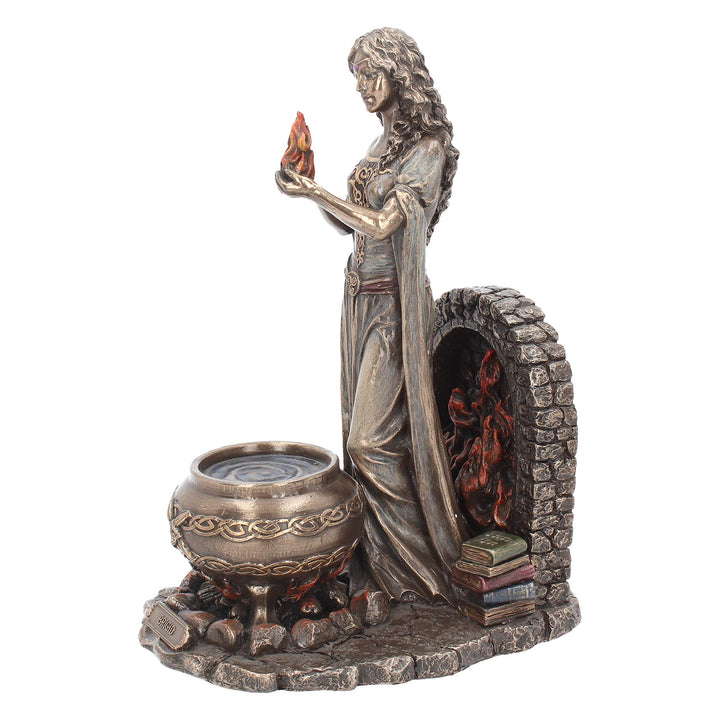 Brigid Irish Goddess Bronze Figurine 24.5cm
