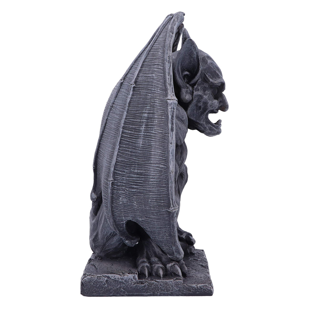 Adalward Dark Black Grotesque Gargoyle Figurine 26cm