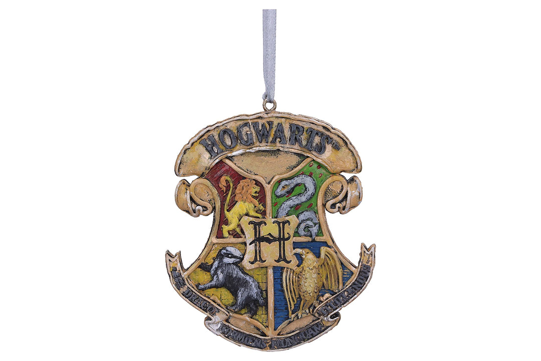 Harry Potter Hogwarts Crest Hanging Ornament 8cm