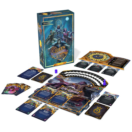 Critical Role: Queen by Midnight: Quarter Past - Standalone Expansion, Deck-Building Board Game, Princess Battle-Royal Fight, Ages 12+, 2-4 Players 2