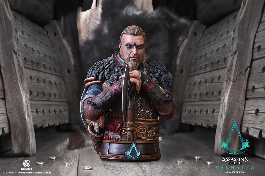 Assassins Creed Valhalla Eivor Bust 32cm Officially Licensed