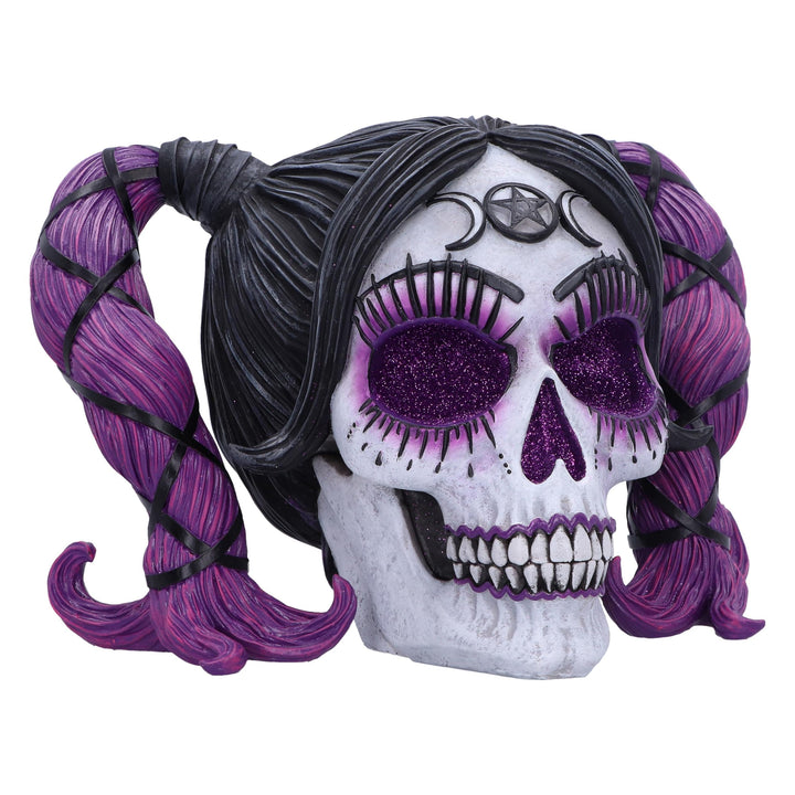 Drop Dead Gorgeous Myths and Magic Voodoo Doll Skull 20.5cm