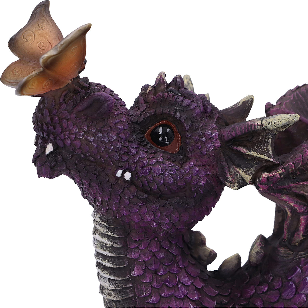 Purple Dragon Figurine Natures Kiss 22.3cm