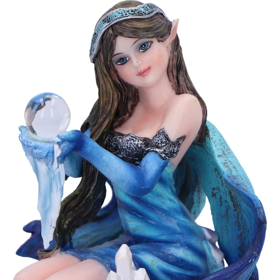 Azura Blue Crystal Fairy Figurine 8.3cm