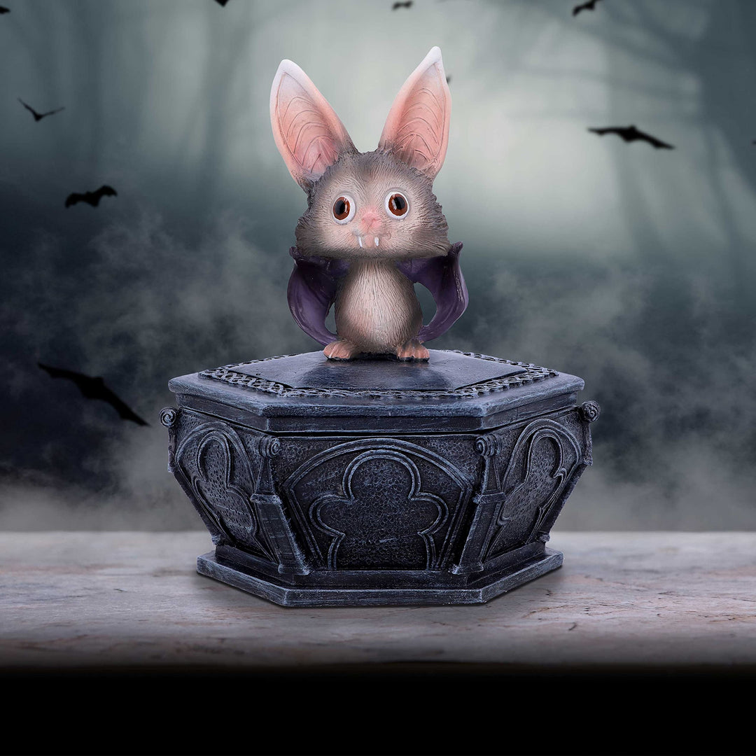Gothic Bat Trinket Box Batty 15.2cm