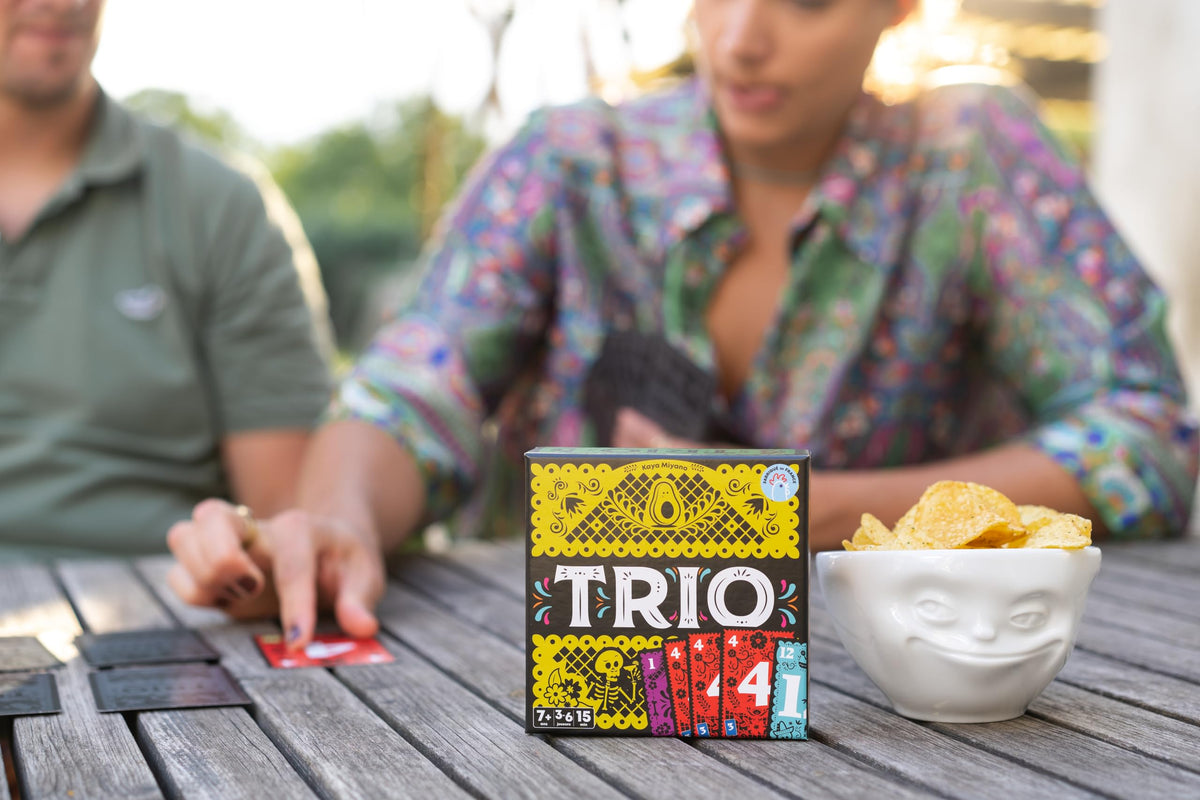 Cocktail Games | Trio | Card Game | Ages 7+ | 3-6 Players | 15 Minutes Playing Time 5
