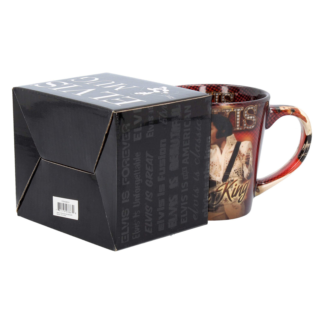 Elvis Presley The King Mug 12oz