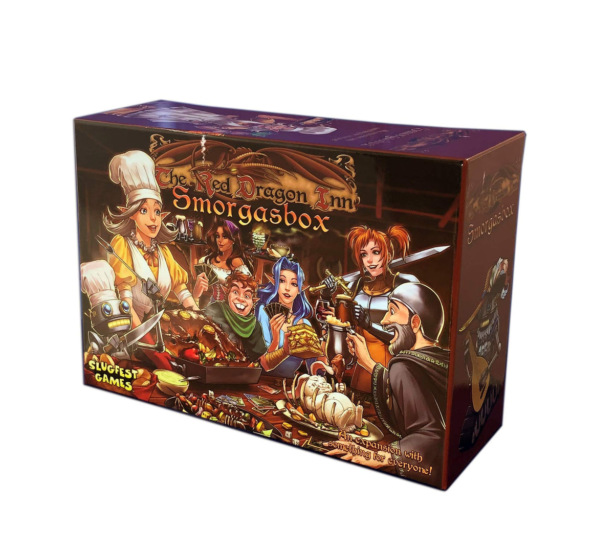 Slugfest Games: Red Dragon Inn: Smorgasbox, Expansion, Includes Roobted Version of this Product, with Five New Games, For Ages 13 and up 7