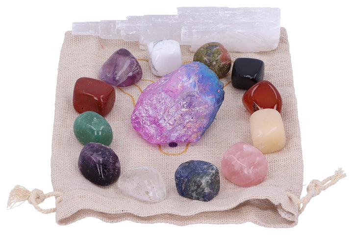 Healing and Wellness Crystal Gemstone Collection