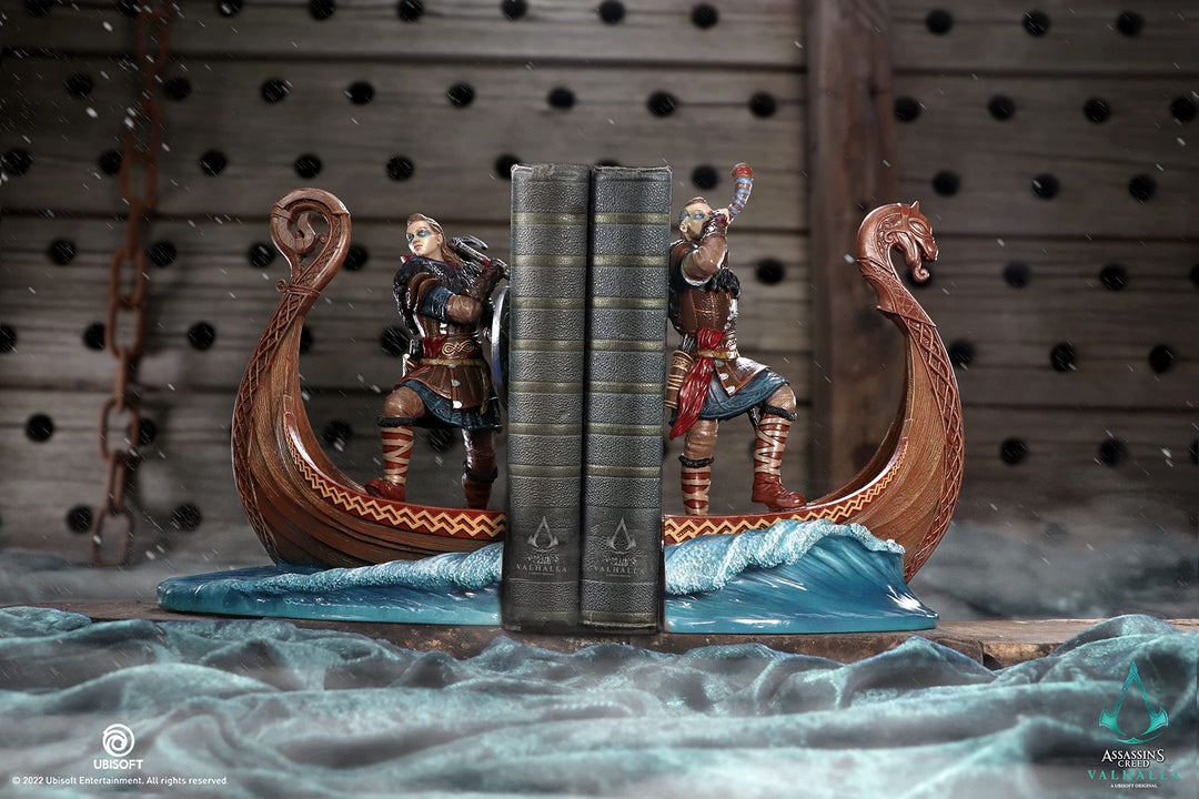Assassins Creed Valhalla Bookends 31cm Officially Licensed