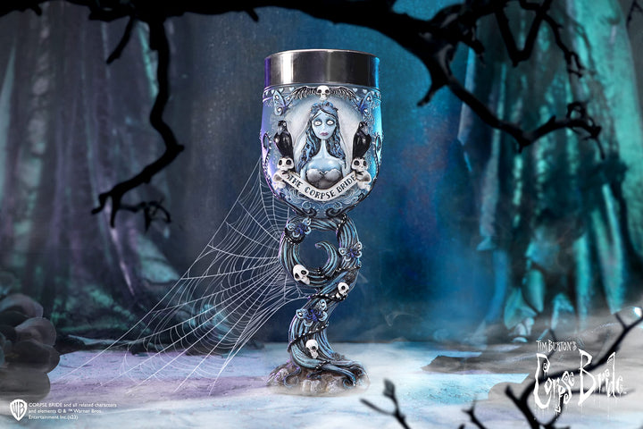 Corpse Bride Emily Goblet 20.6cm Officially Licensed