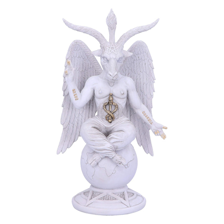 Dark Lord 26cm White Baphomet Figurine