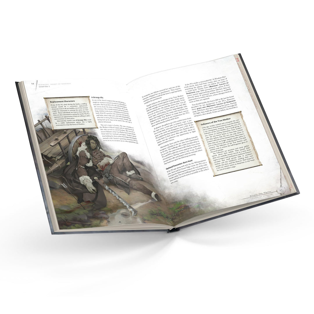 EDGE Studio Midnight Legacy of Darkness: Crown of Shadow SOURCEBOOK - Fantasy Roleplaying Game, Storytelling Strategy Game for Adults, Ages 14+, 2+ Players, 1+ Hour Playtime, Made by EDGE Studio