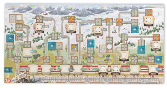 Great Western Trail 2nd Edition Rails to The North Board Game Expansion 2