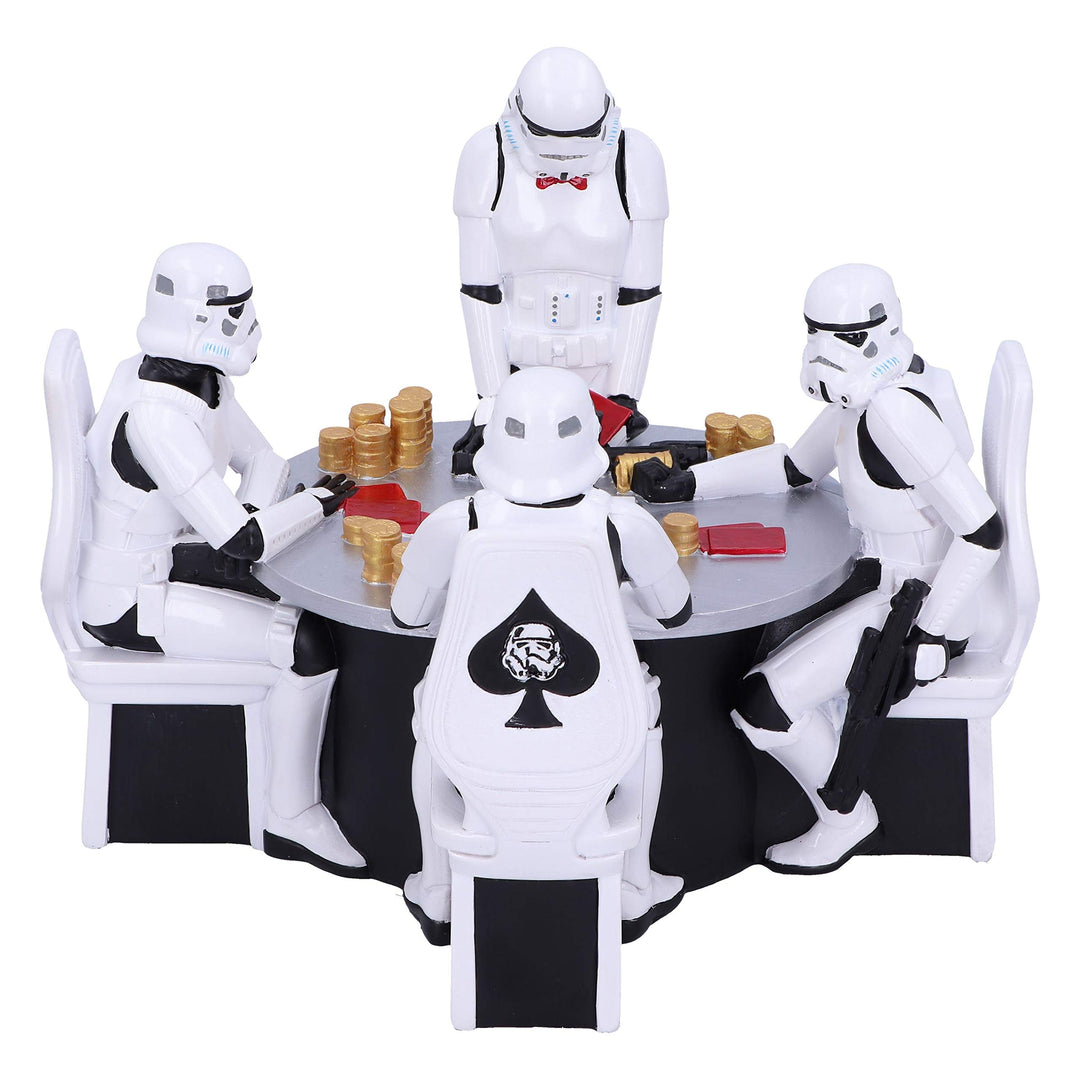The Original Stormtrooper Poker Face Gambling Figurine 18.3cm