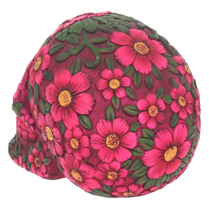 Sugar Blossom Pink Skull 14.5cm