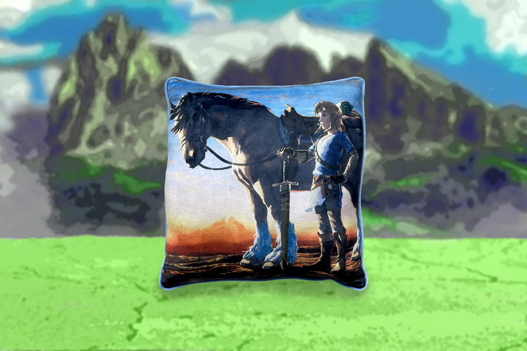 Legend of Zelda Breath the Wild Cushion 40cm