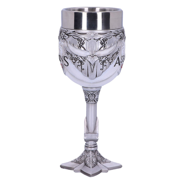 Assassins Creed White Game Goblet 20.5cm Officially Licensed