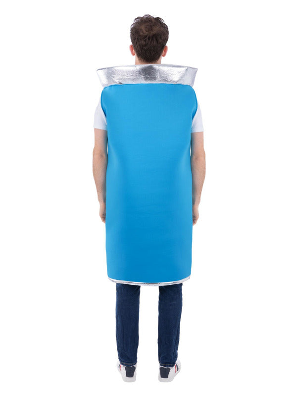 Pringles Salt and Vinegar Can Costume Tabard Blue Tube