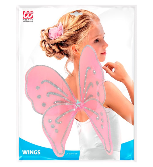 Pink Fantasy Wings 50X48 Cm