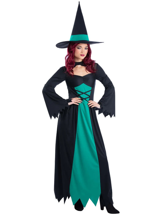 Bewitched Costume Green Dress and Hat 2