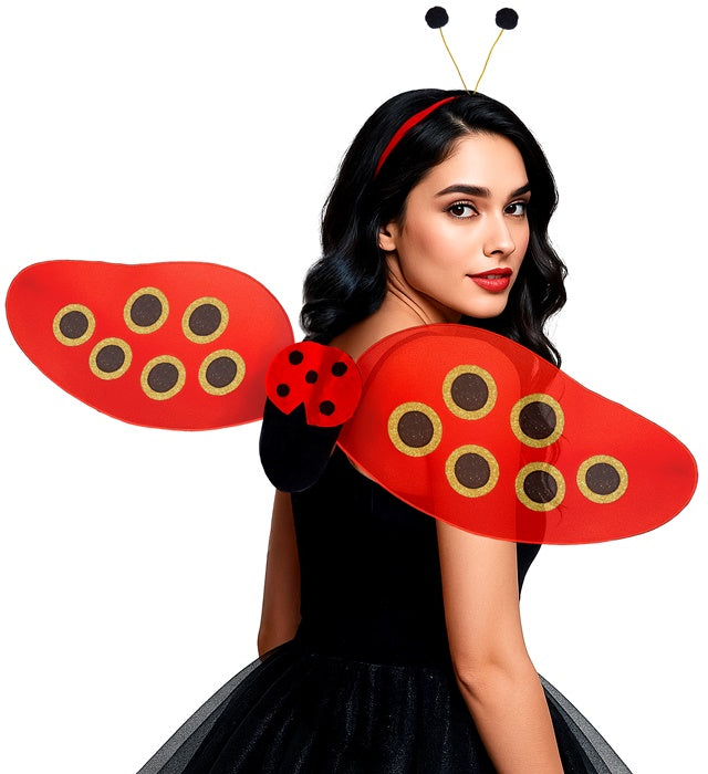 Ladybug Dress-Up Set Wings, Antennas