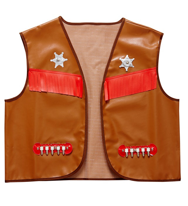 Cowboy - Brown Vest