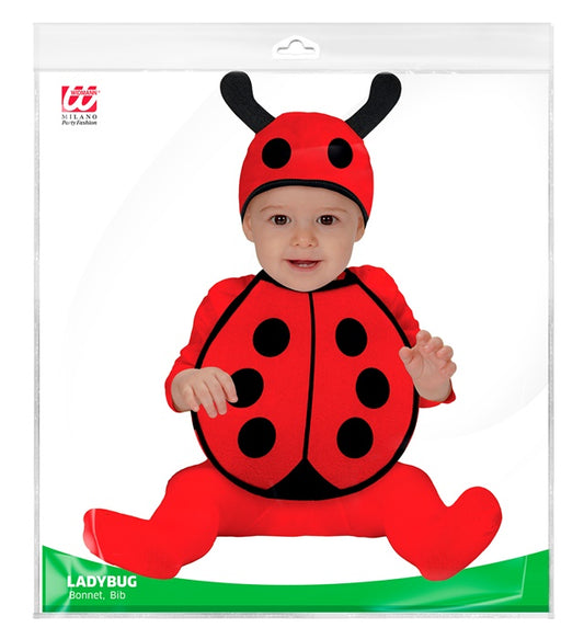 Ladybug Bonnet & Bib