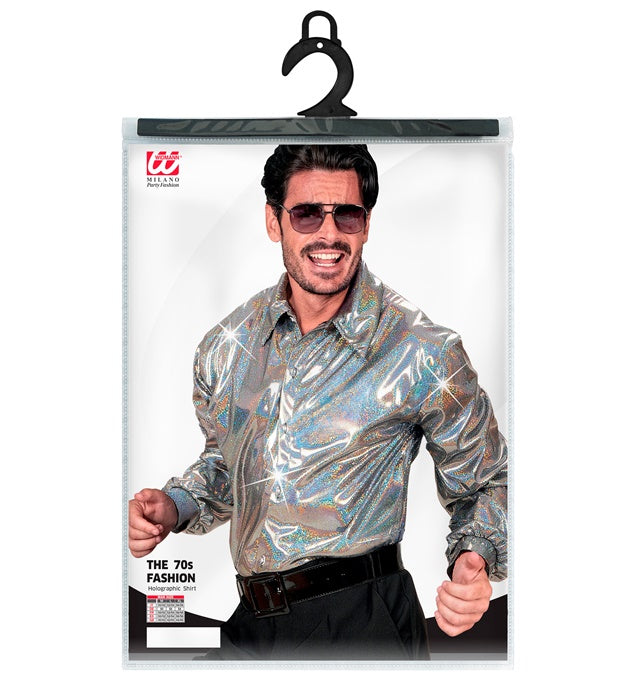 The 70S Disco Style Holographic Shirt