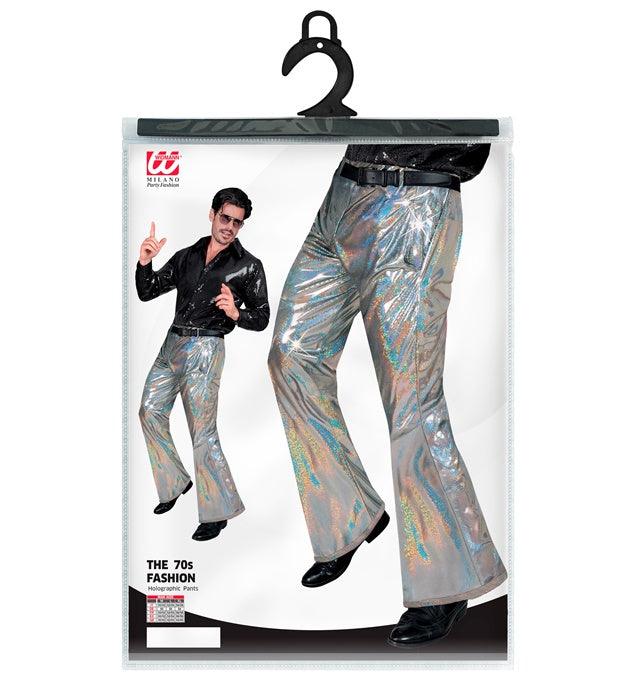 The 70S Disco Style Holographic Pants