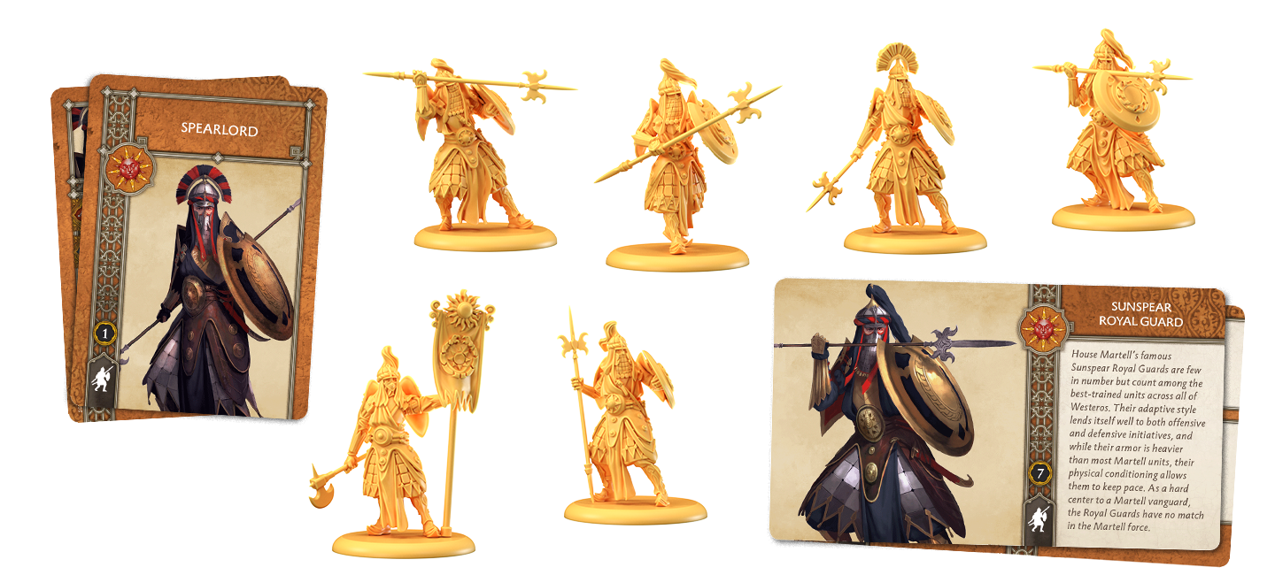 A Song of Ice and Fire Tabletop Miniatures Game Sunspear Royal Guard Units 8