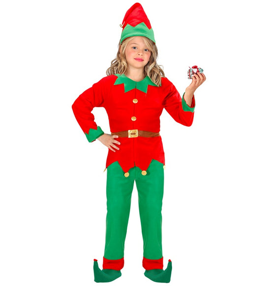 Santa'S Little Helper Elf Coat With Belt, Pants, Hat