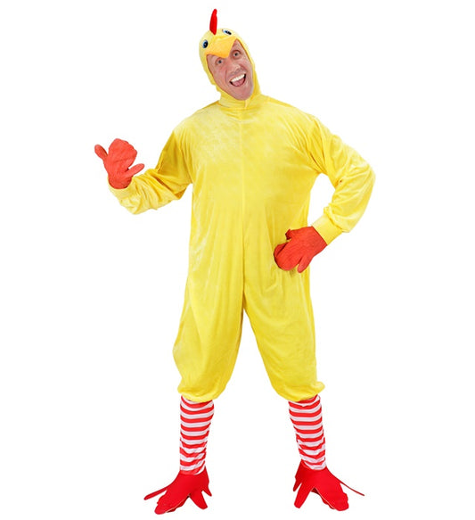 Chicken Jumpsuit, Socks With Feet, Mask