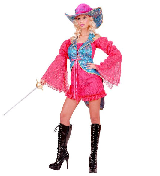 Madame Musketeer Dress, Corset-Tailcoat, Hat