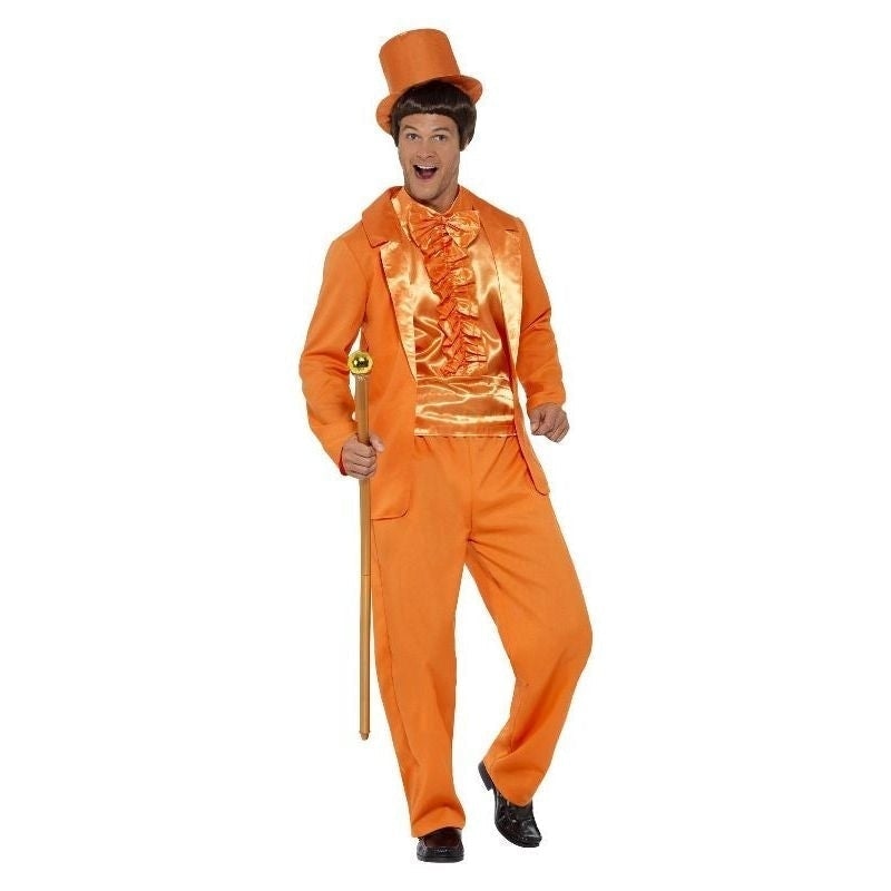 90s Stupid Dumb Dumber Tuxedo Costume Lloyd Orange Suit_2