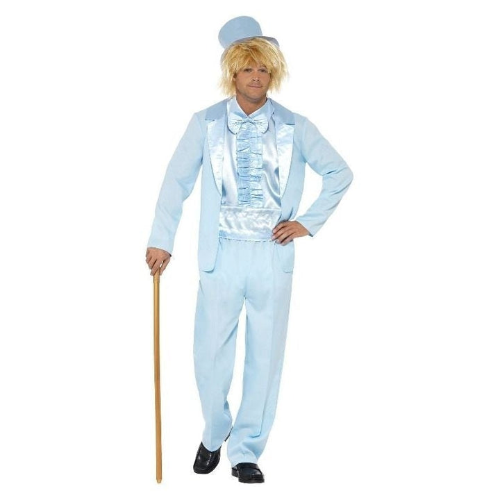 90s Stupid Tuxedo Harry Dumb and Dumber Costume Adult Blue_2