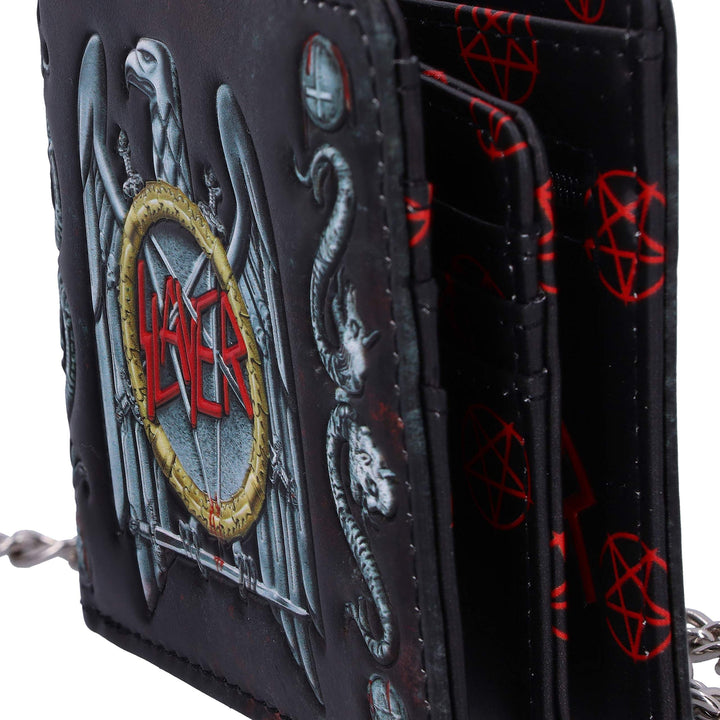 Slayer Eagle Logo Embossed Wallet Purse Officially Licensed