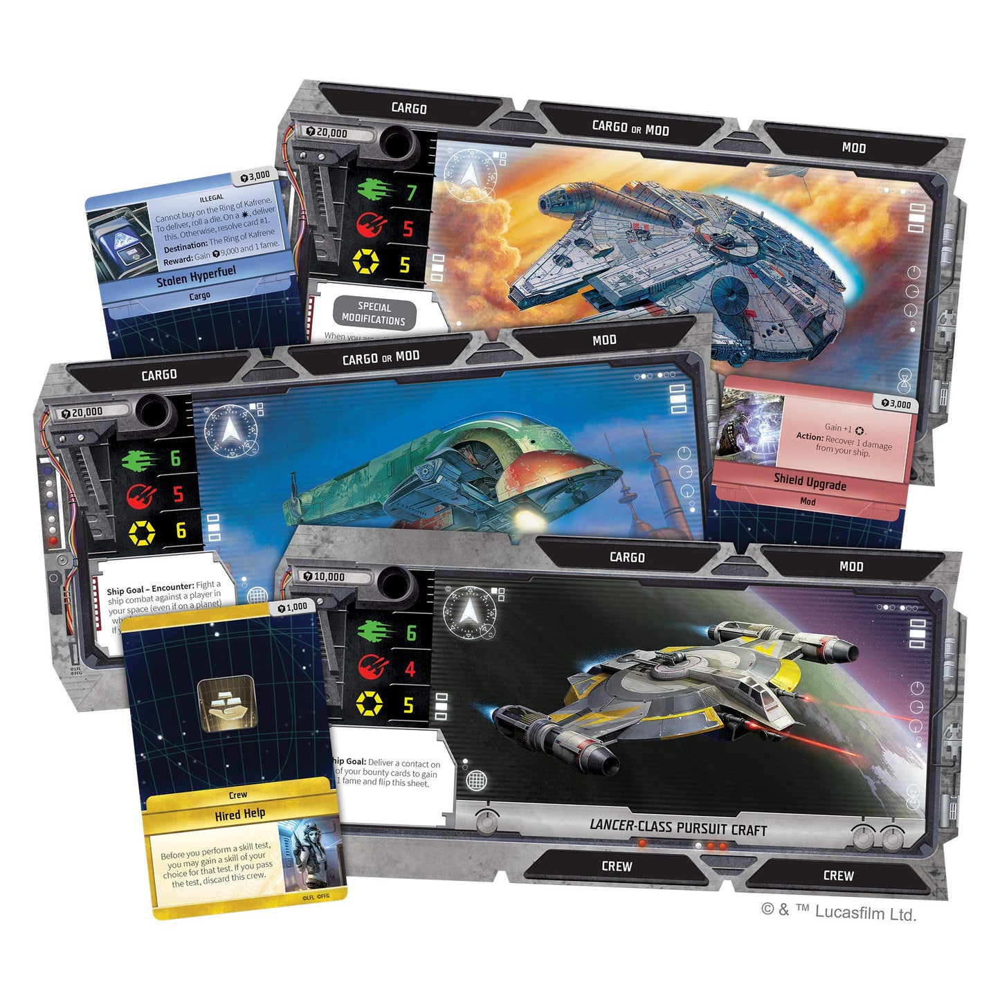 Star Wars Outer Rim Board Game by Fantasy Flight 5