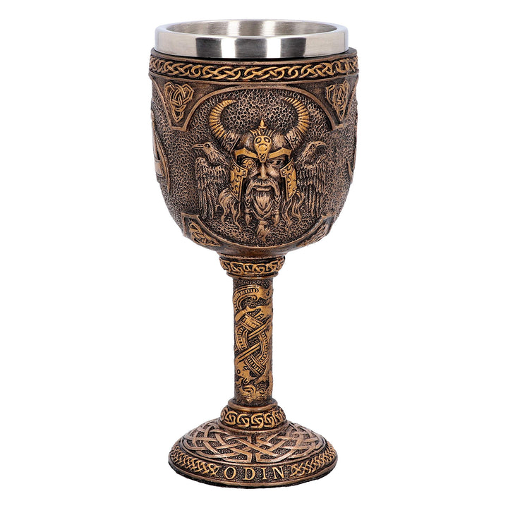Odin Norse God of Wisdom and War Goblet 17cm